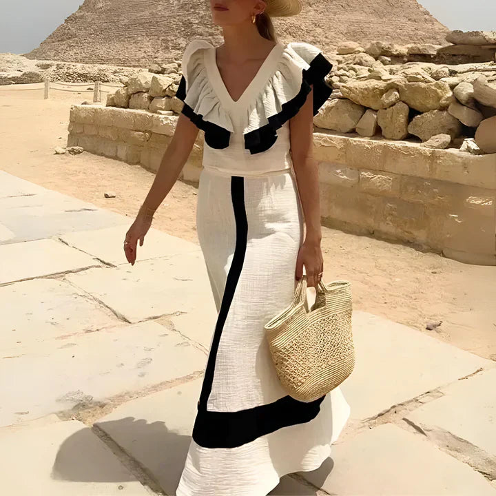 Julia - Patchwork-Midikleid