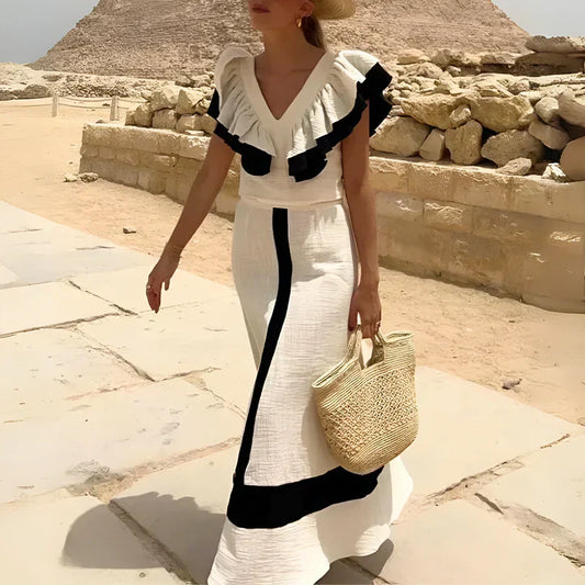 Julia - Patchwork-Midikleid