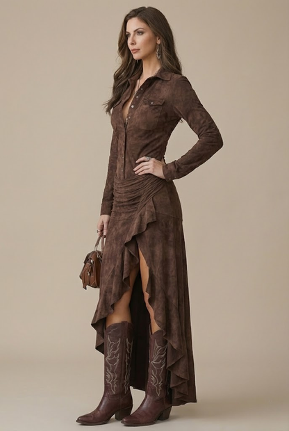 DELIA - KLEID WILDE ELEGANZ