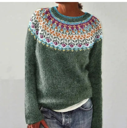 Rachele | Retro-Herbstpullover