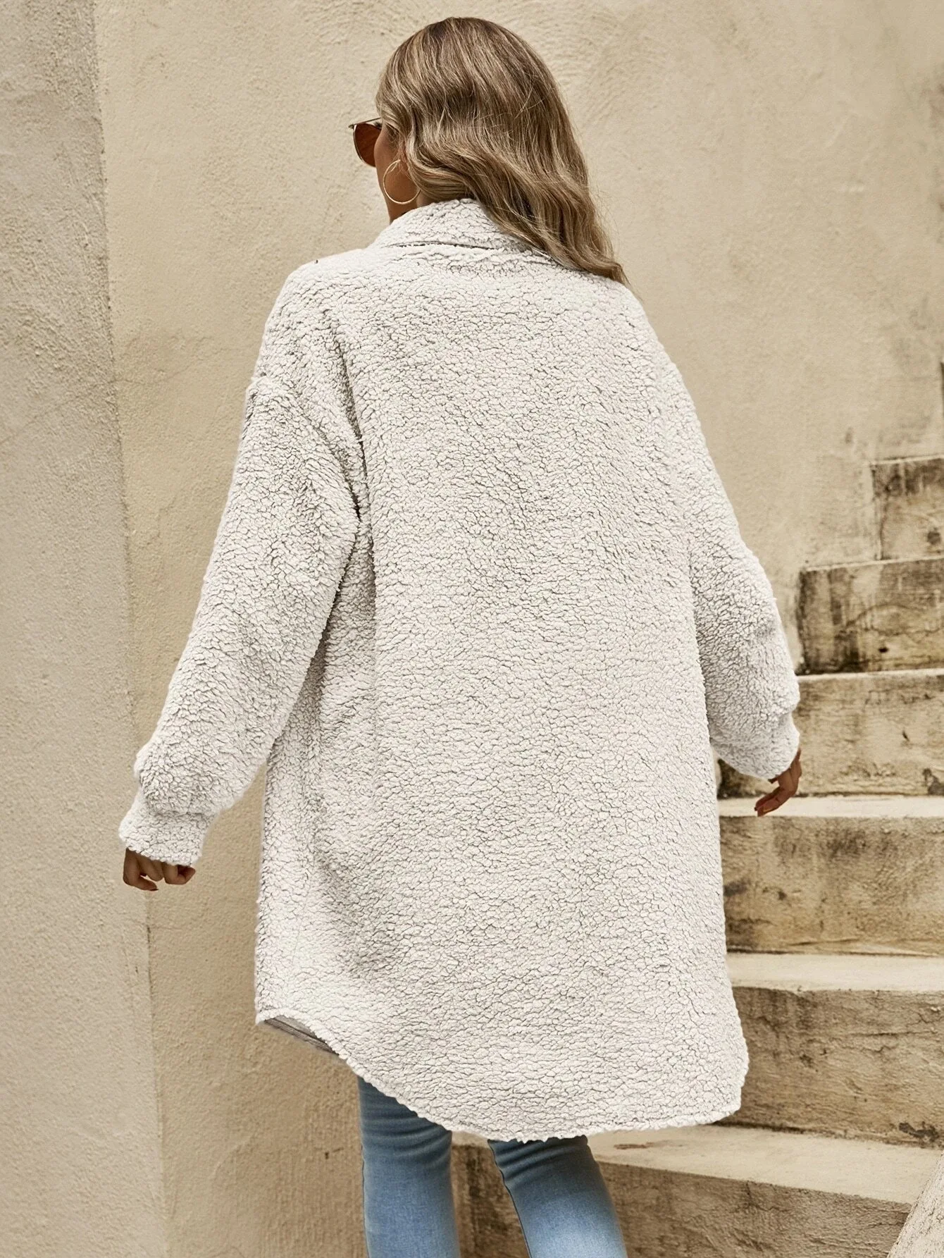 Haley | Lockerer, lässiger Cardigan-Büromantel