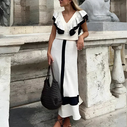 Julia - Patchwork-Midikleid