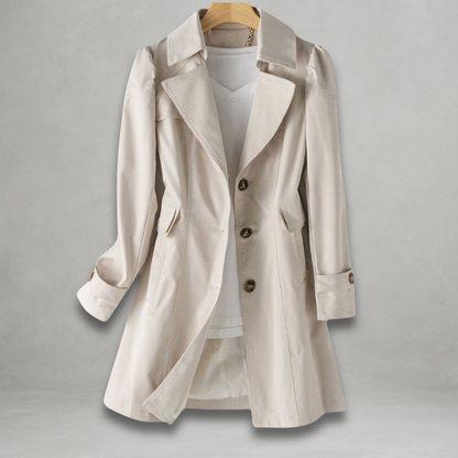 Verena | Eleganter Frühlings-Trenchcoat