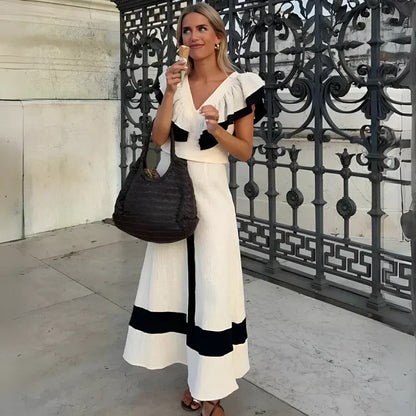 Julia - Patchwork-Midikleid