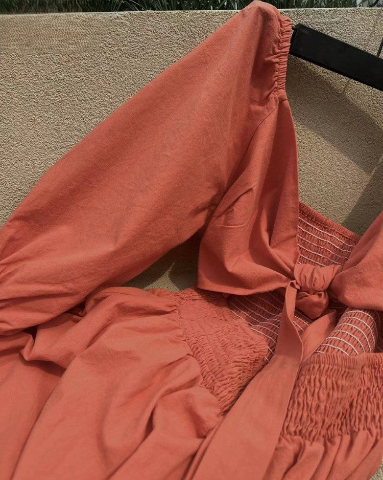 Ophelia | Kleid mit französischen Rüschenärmeln