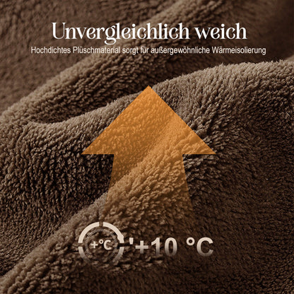 ARLENE | LUXURIÖSER PELZ-LOOK FREIZEITMANTEL MIT KAPUZE