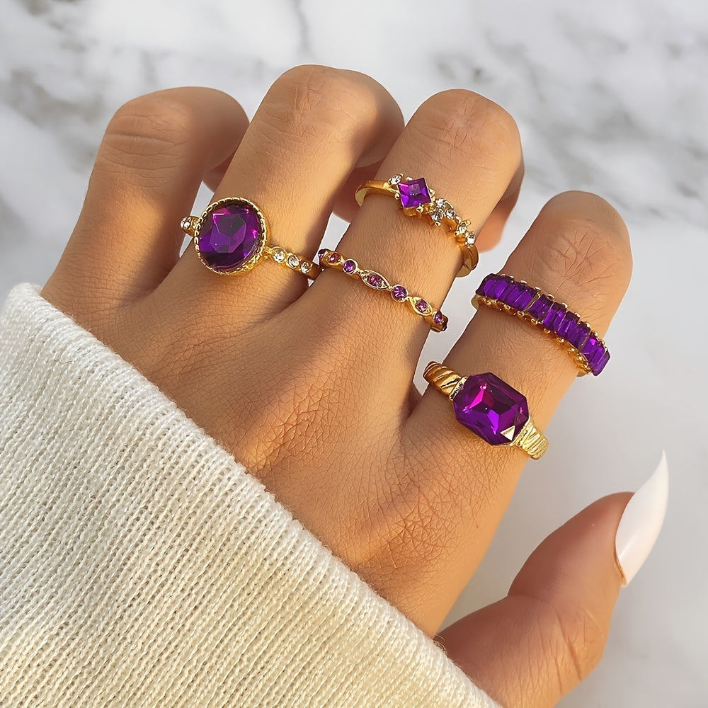 Anneliese Amethyst Ring