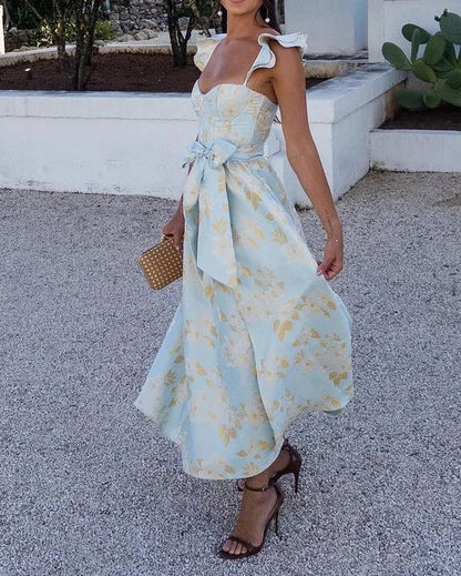 Annastasia | Schmetterlingsärmeln Kleid