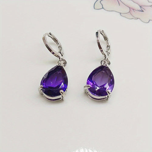 Tabea Amethyst Ohrringe