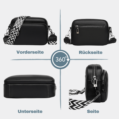 Premium Leder Umhängetasche