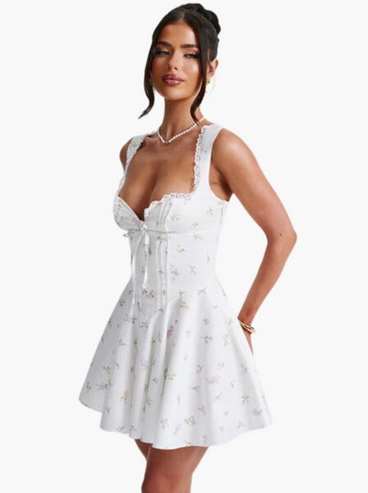 Antonella | Mini-kleid - Multi Floral Print