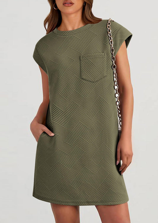 MARTA – SOMMER T-SHIRT KLEID MIT TASCHEN UND LÄSSIGEM CHARME