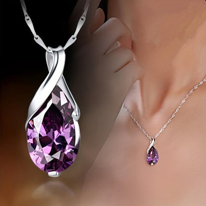 Verena Amethyst Halskette