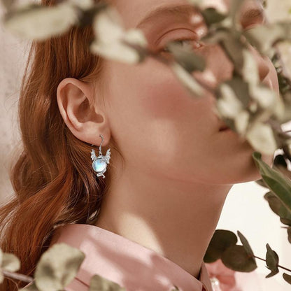 Brunhilde Mondstein-Ohrring