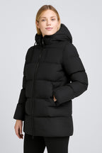 KUSCHELIGER DAMEN-PUFFERJACKE MIT KAPUZE