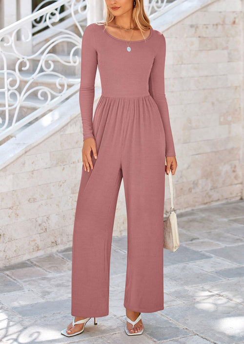 Aria Flow™ – Eleganter Wide-Leg Jumpsuit
