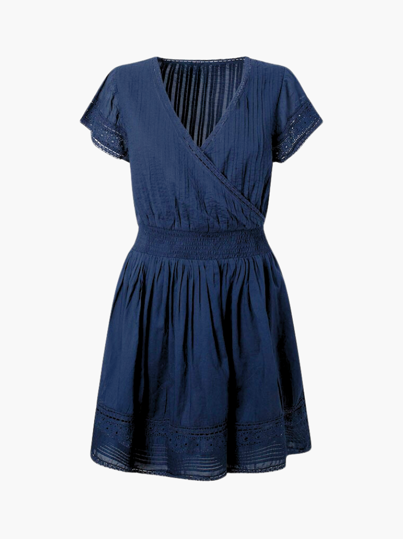 Emma | Kurzer Jumpsuit mit V-Ausschnitt