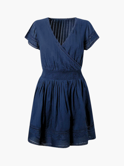 Emma | Kurzer Jumpsuit mit V-Ausschnitt