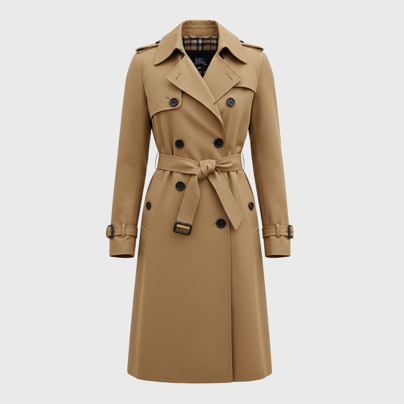 MAELLE | ZEITLOSER TRENCHCOAT IM MINIMALISTISCHEN DESIGN