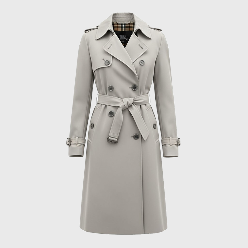 MAELLE | ZEITLOSER TRENCHCOAT IM MINIMALISTISCHEN DESIGN