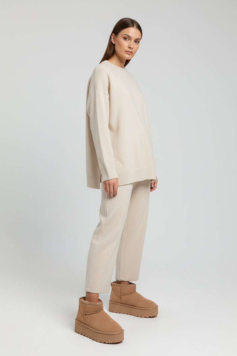 NINA BOOTS | GEFÜTTERTE PLATEAU BOOTS FÜR WARME WINTERTAGE