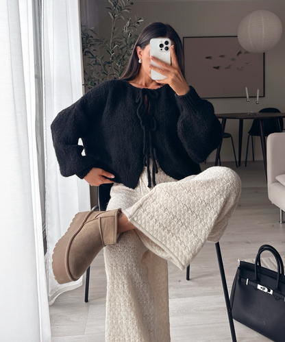 NINA BOOTS | GEFÜTTERTE PLATEAU BOOTS FÜR WARME WINTERTAGE