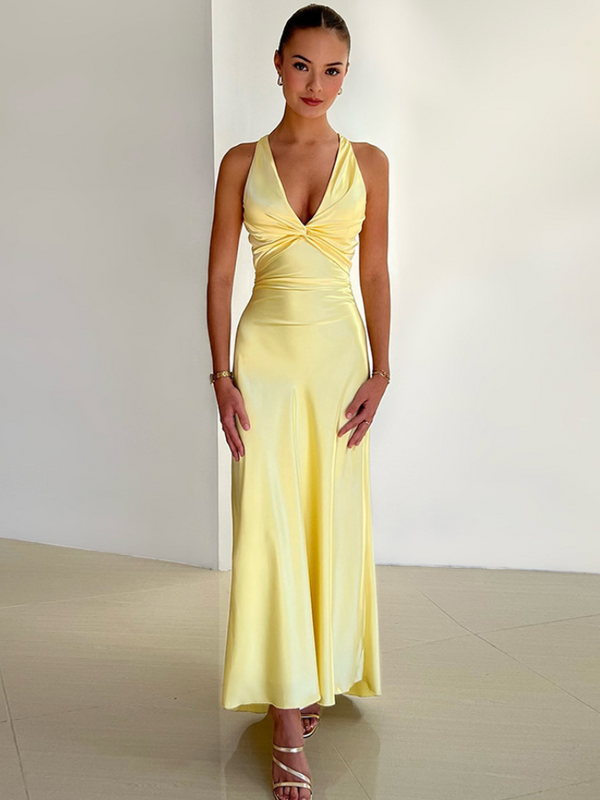 YELLOW DREAM MAXIKLEID