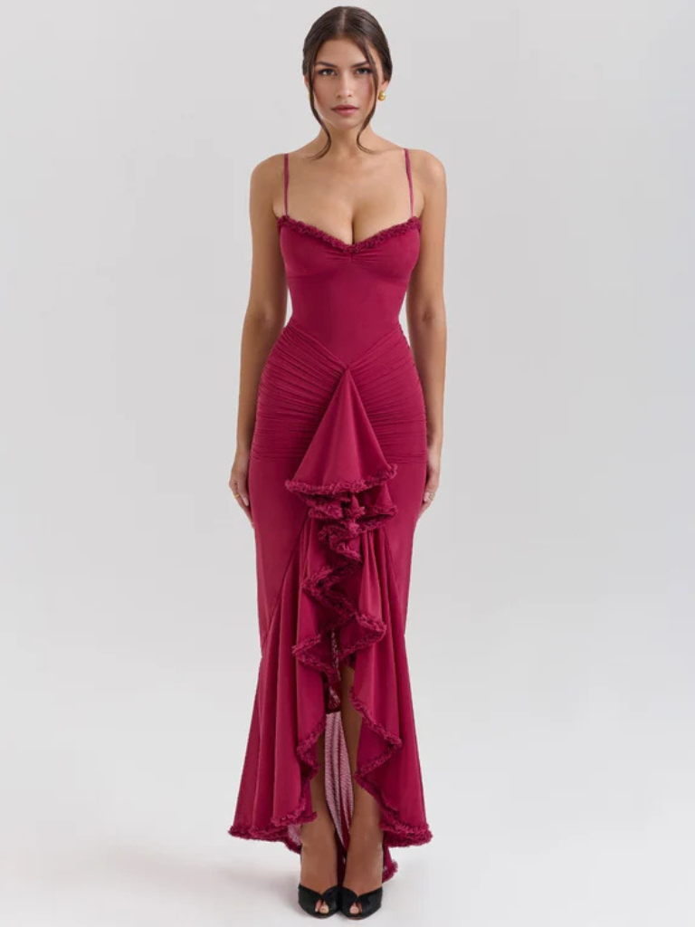 RUBY | ROSE MAXIKLEID