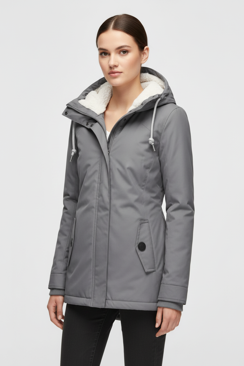 NOÉLLE | WASSERDICHTE WINTERJACKE MIT KAPUZE
