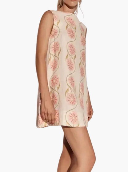 Mila | geblümtes Minikleid