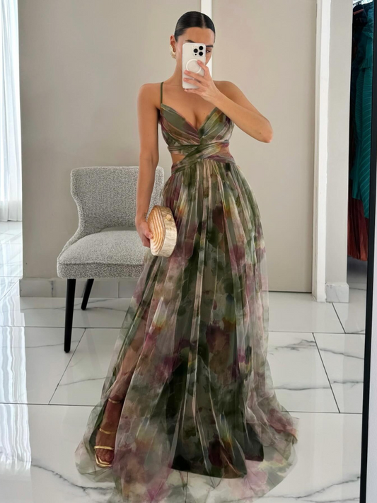 DREAMY SUNSET MAXIKLEID
