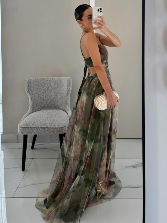 DREAMY SUNSET MAXIKLEID