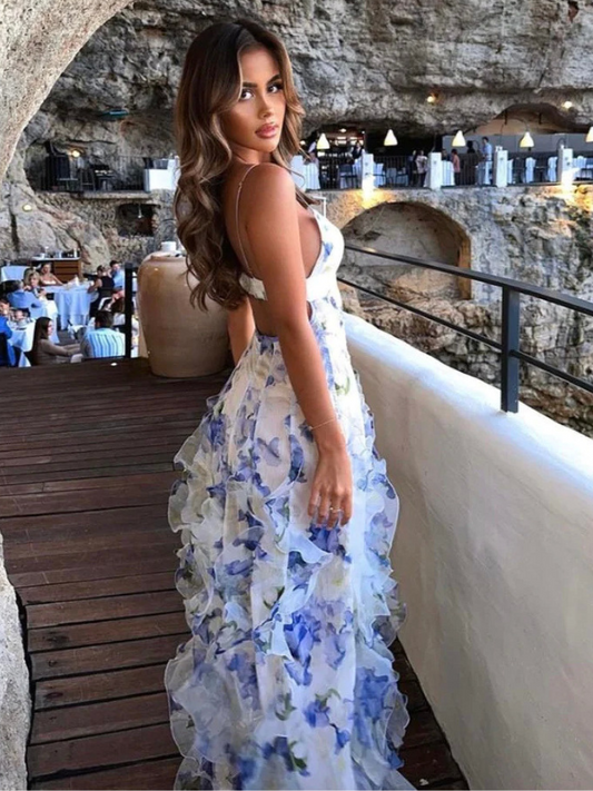 LUNA ROSE - Romantisches Maxikleid