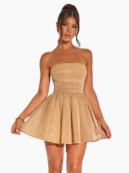 Petra | Minikleid - Glitzern