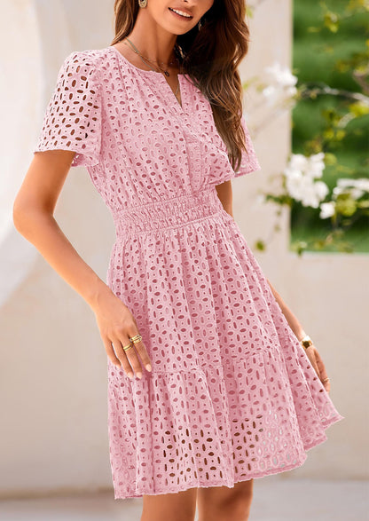 LINA – SOMMERKLEID MIT SPITZE