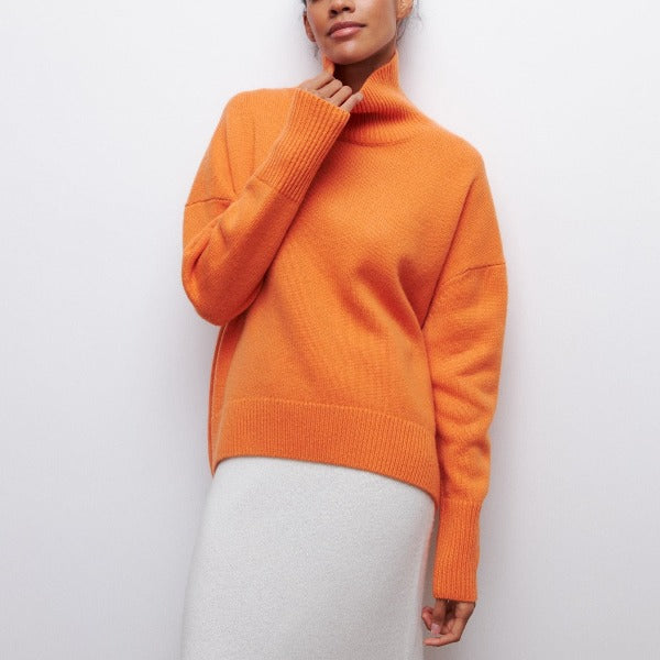 KATRIELLE |GEMÜTLICHER ROLLKRAGENPULLOVER