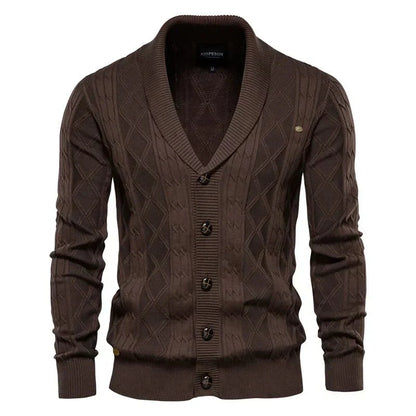 Waldemar | Herren-Cardigan mit Knopfleiste
