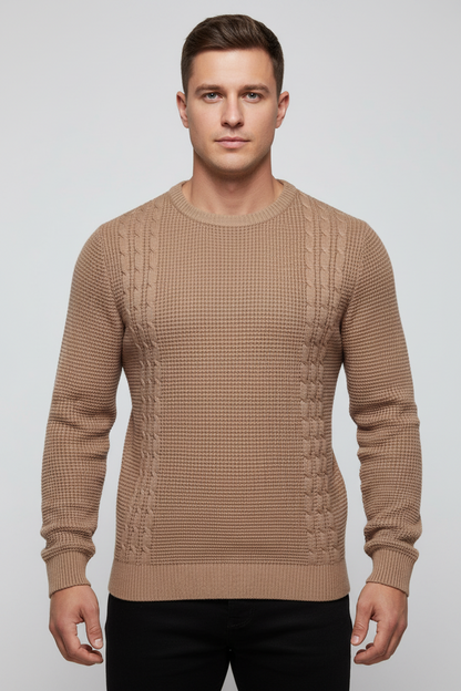 Drechsler | Strick Casual Warme Herrenpullover