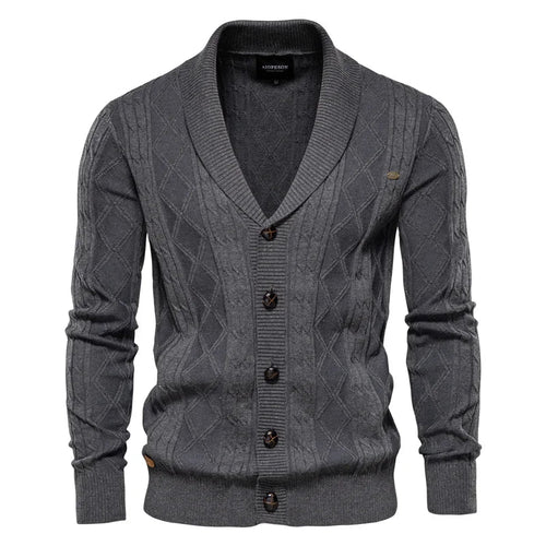 Waldemar | Herren-Cardigan mit Knopfleiste