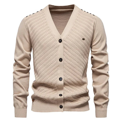 Schneider | Warmer Herren Cardigan mit V-Ausschnitt