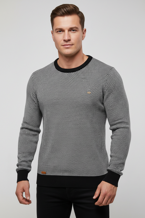 Steinmann | Herrenpullover mit Rautenmuster