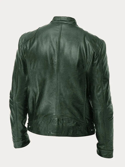 VALLORE™ | LÄSSIGE LEDERJACKE MIT URBANEM CHARME