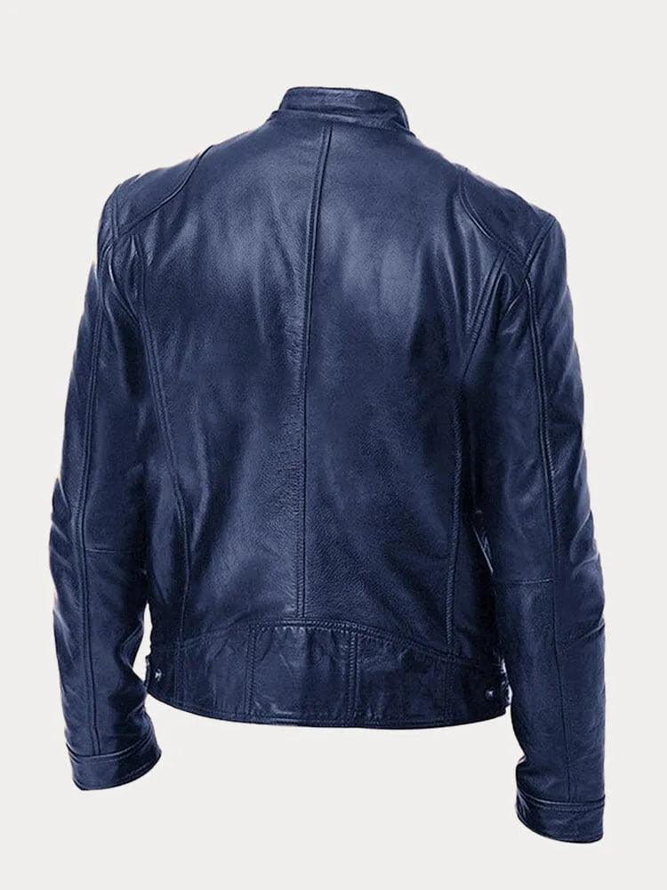 VALLORE™ | LÄSSIGE LEDERJACKE MIT URBANEM CHARME