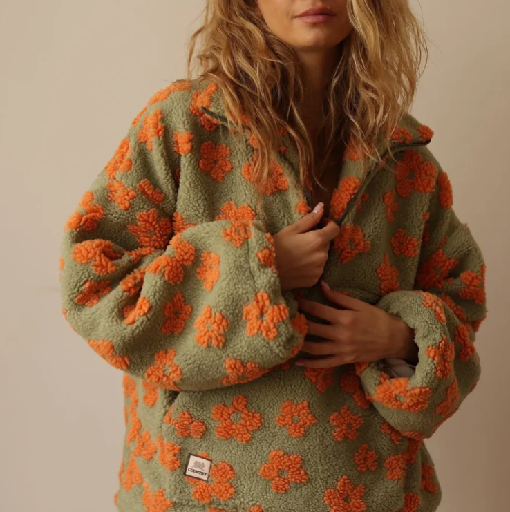 Sylvie | Bloom Fleece Pullover