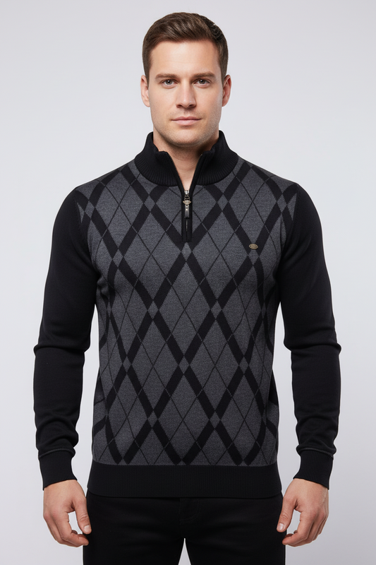 Keller | Halbzip Herrenpullover