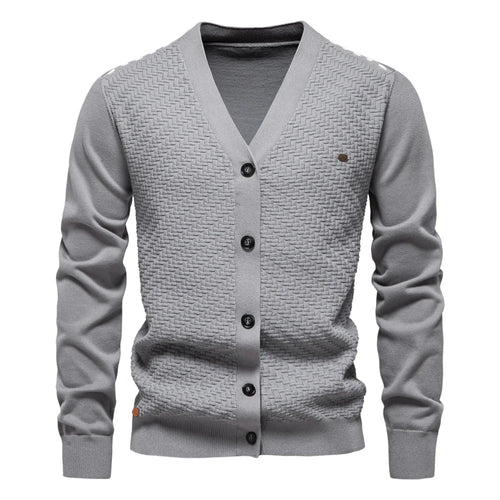 Schneider | Warmer Herren Cardigan mit V-Ausschnitt