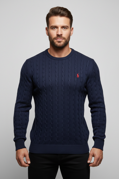 Falkner | Strickmodern Herrenpullover