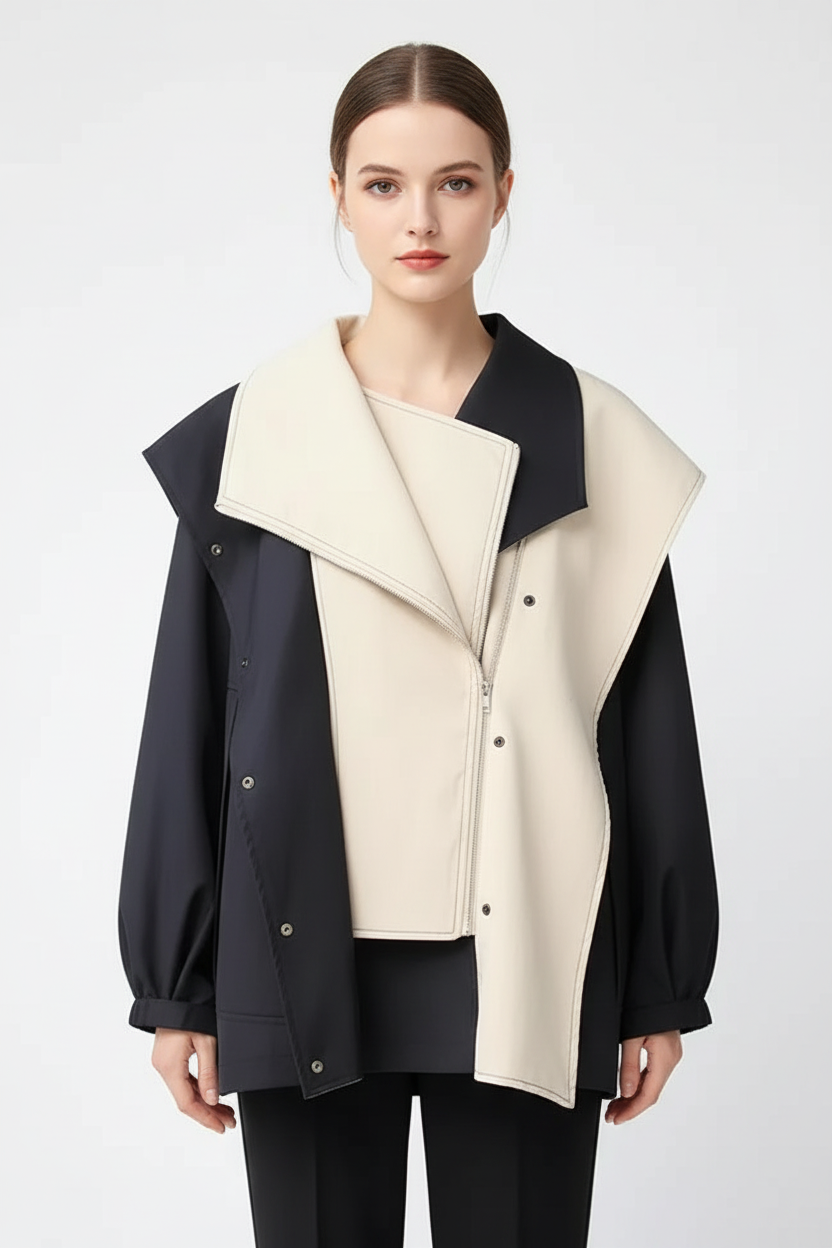 Annelies | Zweilagige Kapuzenjacke