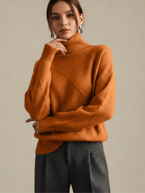 ÉLODIE™ | KASCHMIR ROLLKRAGENPULLOVER