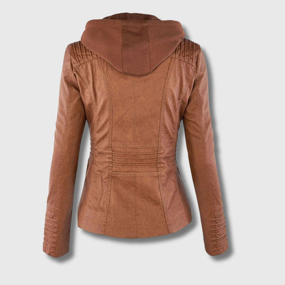 AMELINE | MODERNE JACKE MIT KAPUZE